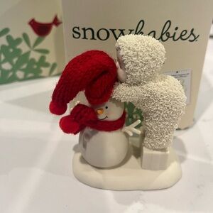 Snowbabies Top it Off figurine